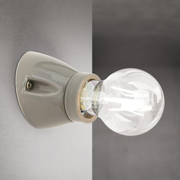 Orion - Стенно осветително тяло FROST 1xE27/60W/230V сиво