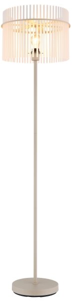 Globo 15698SB - Стояща лампа GORLEY 1xE27/60W/230V