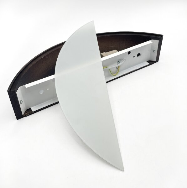 Brilagi - LED настенно осветително тяло CARVALHO SMOKEY 1xE27/60W/230V дъб