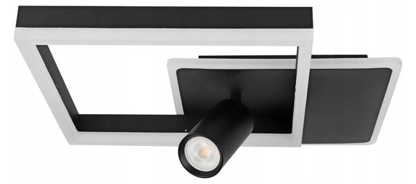 LED таванно осветително тяло LED/38W/230V + 1xGU10/30W черно