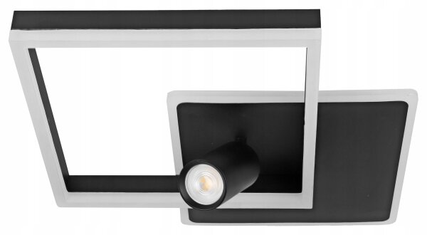 LED таванно осветително тяло LED/38W/230V + 1xGU10/30W черно