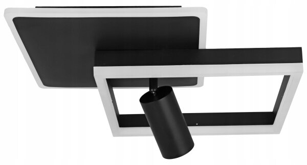 LED таванно осветително тяло LED/38W/230V + 1xGU10/30W черно