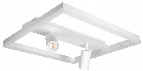 LED таванно осветително тяло LED/38W/230V + 2xGU10/30W бяло