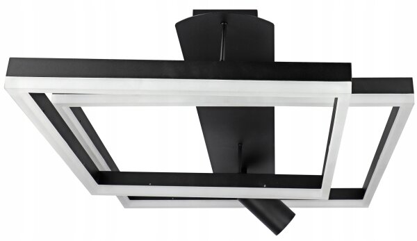 LED таванно осветително тяло LED/38W/230V + 1xGU10/30W черно