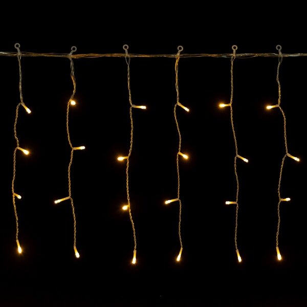 Aigostar - LED външна коледна гирлянда 200xLED/3,6W/230V/8 режима 10x0,4m IP44 топла бяла светлина
