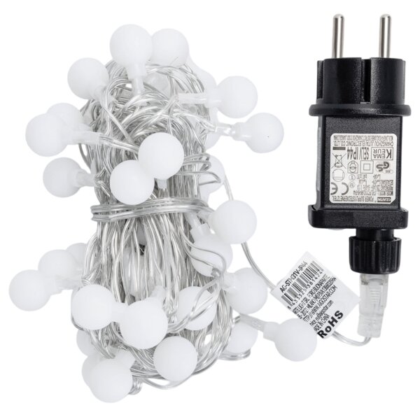 Aigostar - LED RGBY Външна декоративна гирлянда 50xLED/3,6W/230V/8 функции 5m IP44