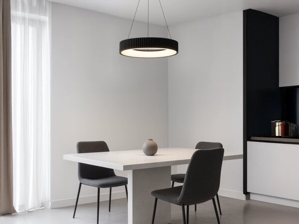 LED полилей на кабел с възможност за димиране LED/75W/230V 3000-6500K Ø 49 см + ДУ