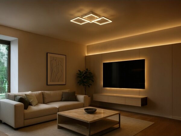 LED димируемо таванно осветително тяло LED/85W/230V 3000-6500K + дистанционно управление