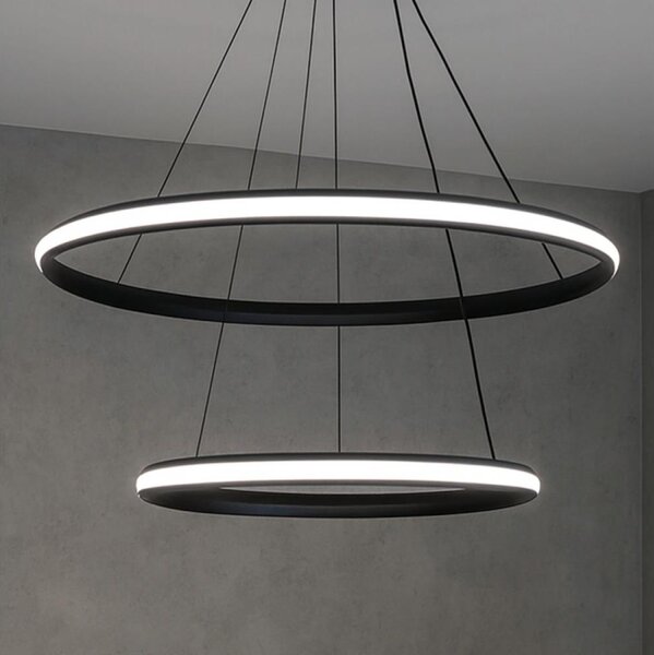 LED димируем полилей на кабел LED/90W/230V 3000-6500K Ø 60 см + дистанционно управление