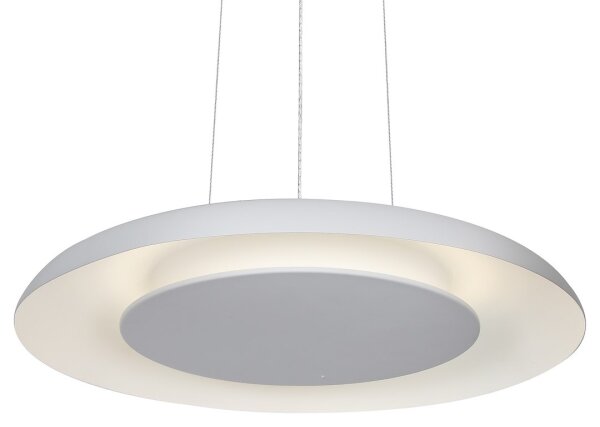 LED полилей на кабел PIATTINO LED/30W/230V 2700/3200/4000K pr. 40 cm бял
