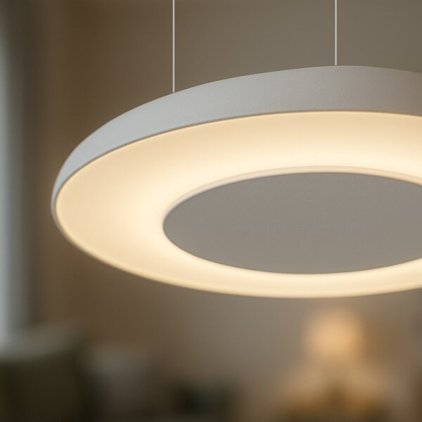 LED полилей на кабел PIATTINO LED/30W/230V 2700/3200/4000K pr. 40 cm бял
