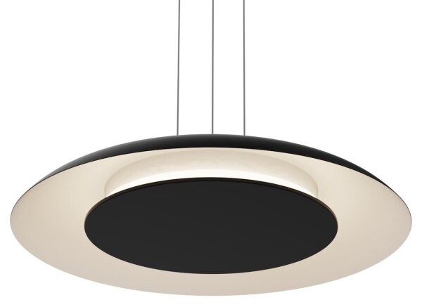 LED полилей на кабел PIATTINO LED/30W/230V 2700/3200/4000K pr. 40 cm черен