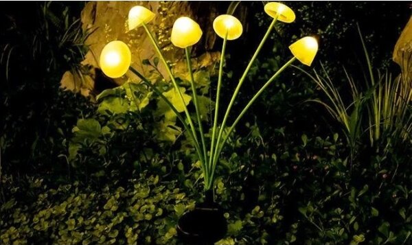 Соларна LED декоративна лампа със сензор 6xLED/1,2V 3000K 72 cm 600 mAh IP44