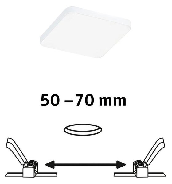 Paulmann 79953 - LED/6W IP44 вградено осветително тяло за баня VARIFIT 230V