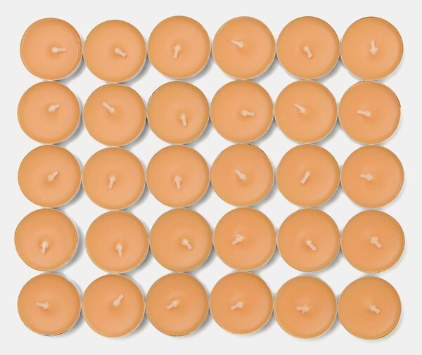 Sinsay - Комплект чаени свещи Winter Orange 30 pack - мед