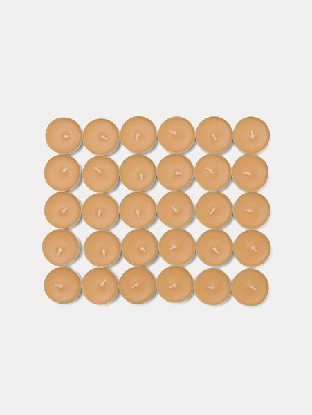 Sinsay - Комплект чаени свещи Winter Orange 30 pack - мед