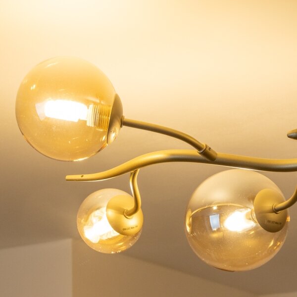 Brilagi - LED Полилей за повърхностен монтаж MISTEL 6xG9/3W/230V златист