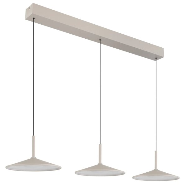 Globo 15635SA-3H - LED подвесен полилей на кабел LAMPONE LED/24W/230V 4000K бежов
