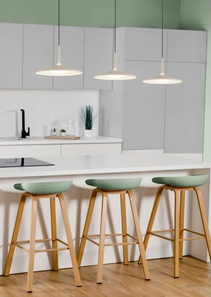 Globo 15635SA-3H - LED подвесен полилей на кабел LAMPONE LED/24W/230V 4000K бежов