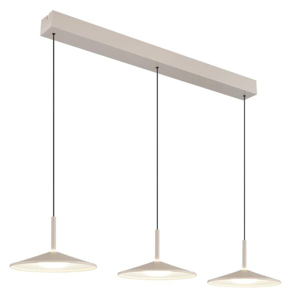 Globo 15635SA-3H - LED подвесен полилей на кабел LAMPONE LED/24W/230V 4000K бежов
