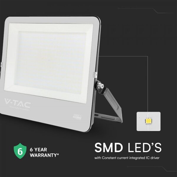 LED прожектор LED/300W/230V 4000K IP65 черен