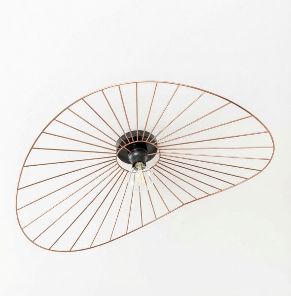 Brilagi - LED полилей, монтиран на тавана CERIA WIRE 1xE27/40W/230V 60x80 cm бронз