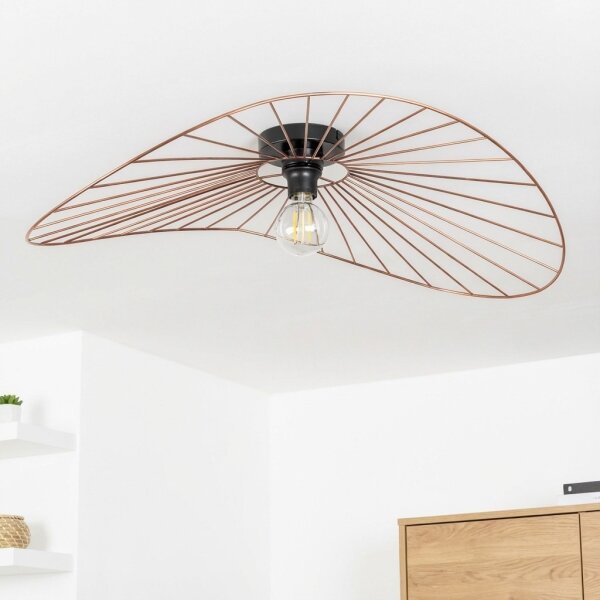 Brilagi - LED полилей, монтиран на тавана CERIA WIRE 1xE27/40W/230V 60x80 cm бронз