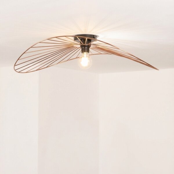 Brilagi - LED полилей, монтиран на тавана CERIA WIRE 1xE27/40W/230V 60x80 cm бронз