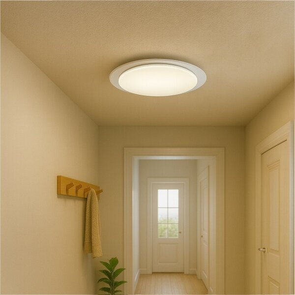 Димируемо LED таванно осветително тяло SONIC LED/24W/230V 3000-6000K Ø 40 см бяло + ДУ