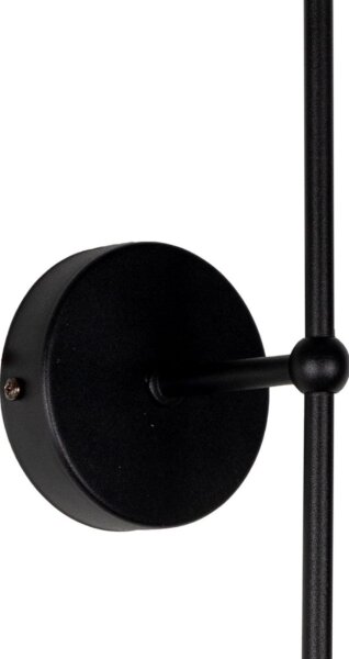 Стенно осветително тяло MADELA 1xE14/40W/230V бяло/черно