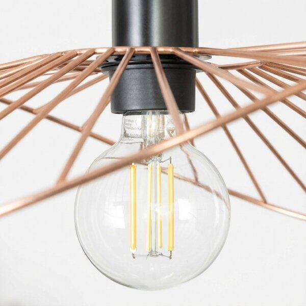Brilagi - LED полилей на кабел CERIA WIRE 1xE27/40W/230V 40x56 см бронзов