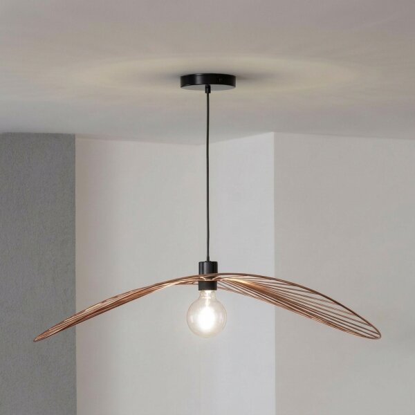 Brilagi - LED полилей на кабел CERIA WIRE 1xE27/40W/230V 60x80 cm бронз
