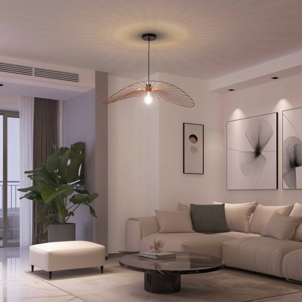 Brilagi - LED полилей на кабел CERIA WIRE 1xE27/40W/230V 60x80 cm бронз