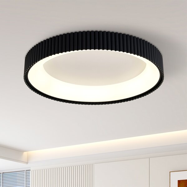 Brilagi - димируемо таванно осветително тяло FALCON MODERN LED/54W/230V 60 см черно +DO