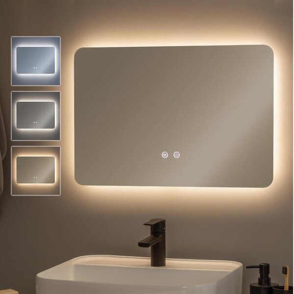 Brilagi - димируемо LED огледало за баня с подгряване и подсветка DIANA LED/13W/230V 40x60 cm IP44