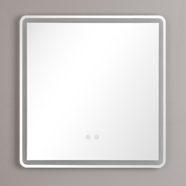 Brilagi - димируемо LED огледало за баня с подгряване и подсветка BELLA LED/16W/230V 60x60 см IP44