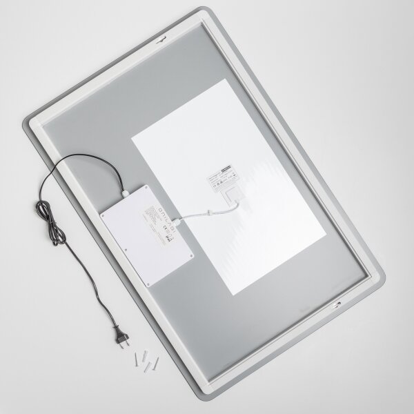 Brilagi - LED димируемо банно огледало с подсветка и подгряване DIANA LED/20W/230V 60x90 см IP44