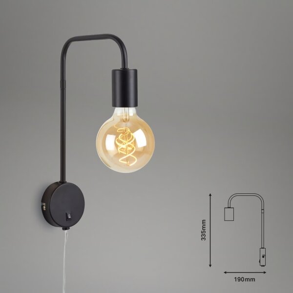 Briloner 2086-015 - Стенен аплик 1xE27/10W/230V