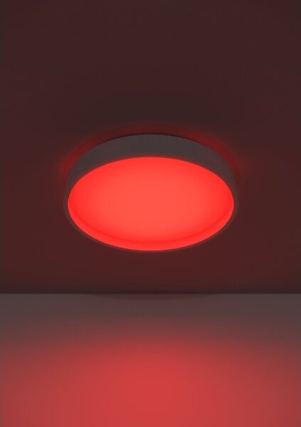 Eglo 300686-LED RGBW плафон с възможност за димиране MASSIGNANO-Z LED/18,5W/230V бял + дистанционно управление
