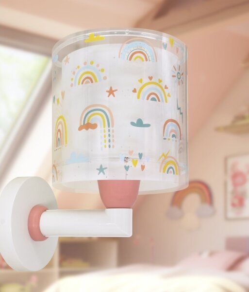 Dalber 41199 - Детска стенна лампа RAINBOW 1xE27/15W/230V многоцветна