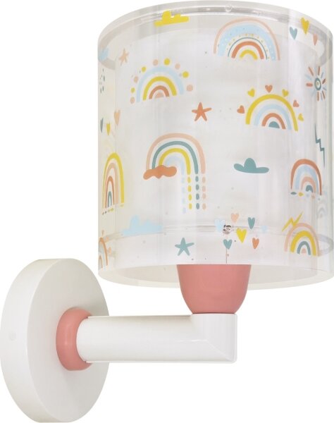 Dalber 41199 - Детска стенна лампа RAINBOW 1xE27/15W/230V многоцветна