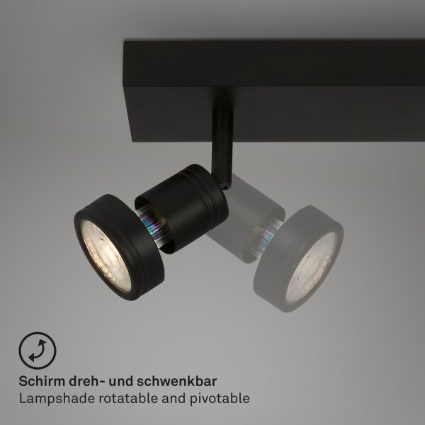 Briloner 2926-025 - LED точково осветително тяло 2xGU10/4,9W/230V