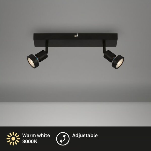 Briloner 2926-025 - LED точково осветително тяло 2xGU10/4,9W/230V