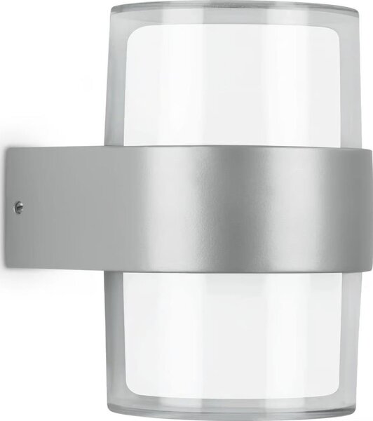 Telefunken 320404TF - LED външна стенна лампа 2xLED/8W/230V IP44 матов хром