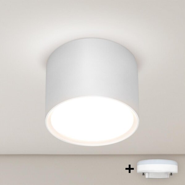 Brilagi - LED Точково осветително тяло SMOOTH 1xGX53/15W/230V бяло