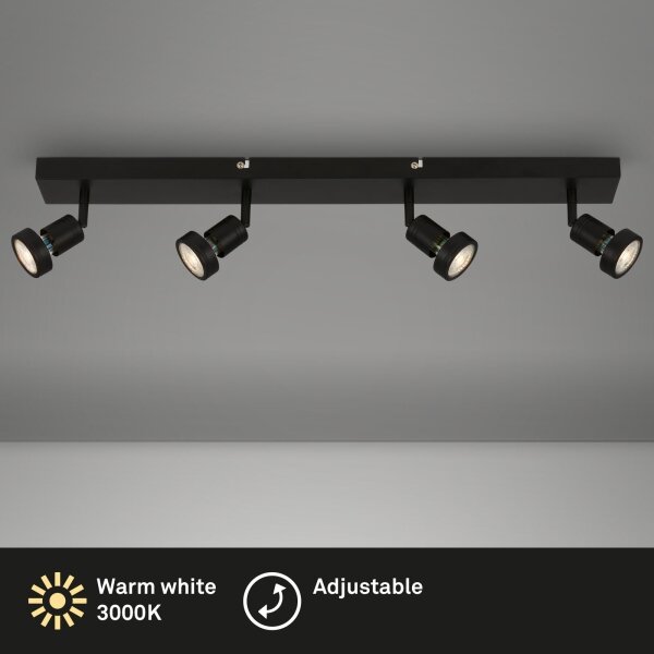 Briloner 2926-045 - LED точково осветително тяло 4xGU10/4,9W/230V
