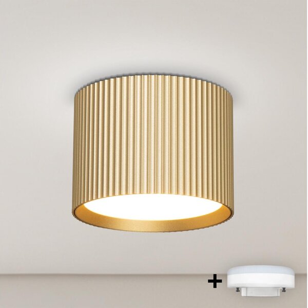Brilagi - LED Точково осветително тяло STRIPY 1xGX53/15W/230V златисто