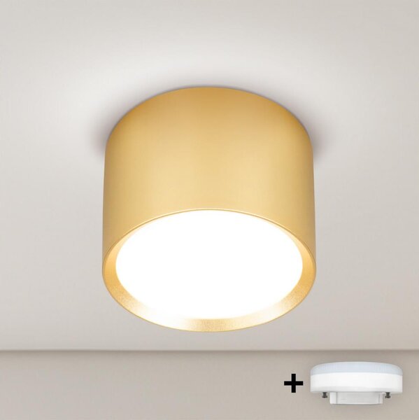 Brilagi - LED Точково осветително тяло SMOOTH 1xGX53/15W/230V златисто