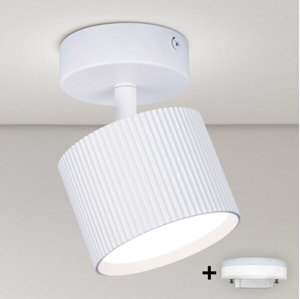 Brilagi - LED Точково осветително тяло STRIPY 1xGX53/15W/230V бяло