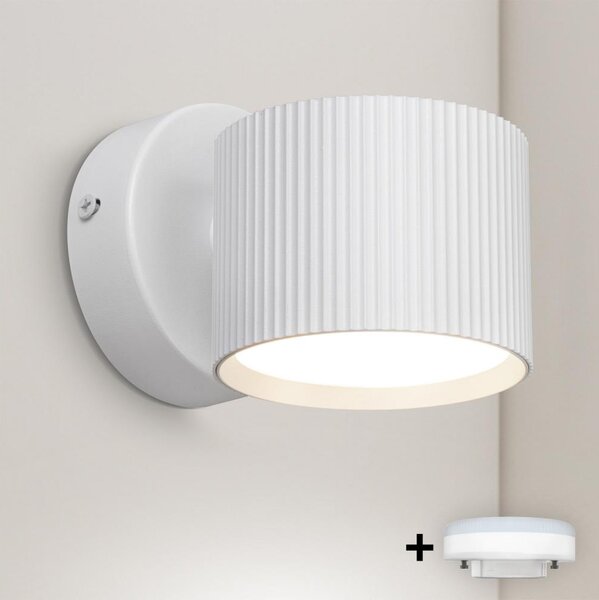 Brilagi - LED Стенно точково осветително тяло STRIPY 1xGX53/15W/230V бяло